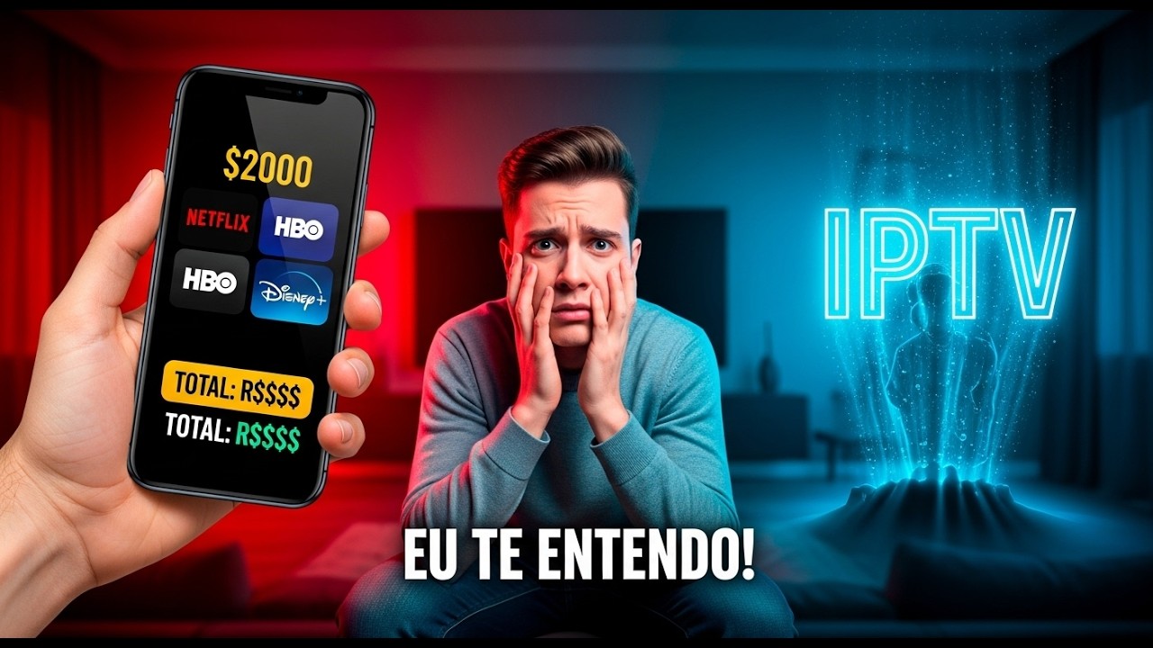 Eu entendo quem usa IPTV alternativo no Brasil...