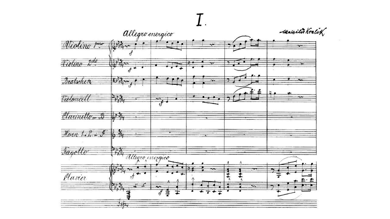 Mathilde Kralik – Nonet