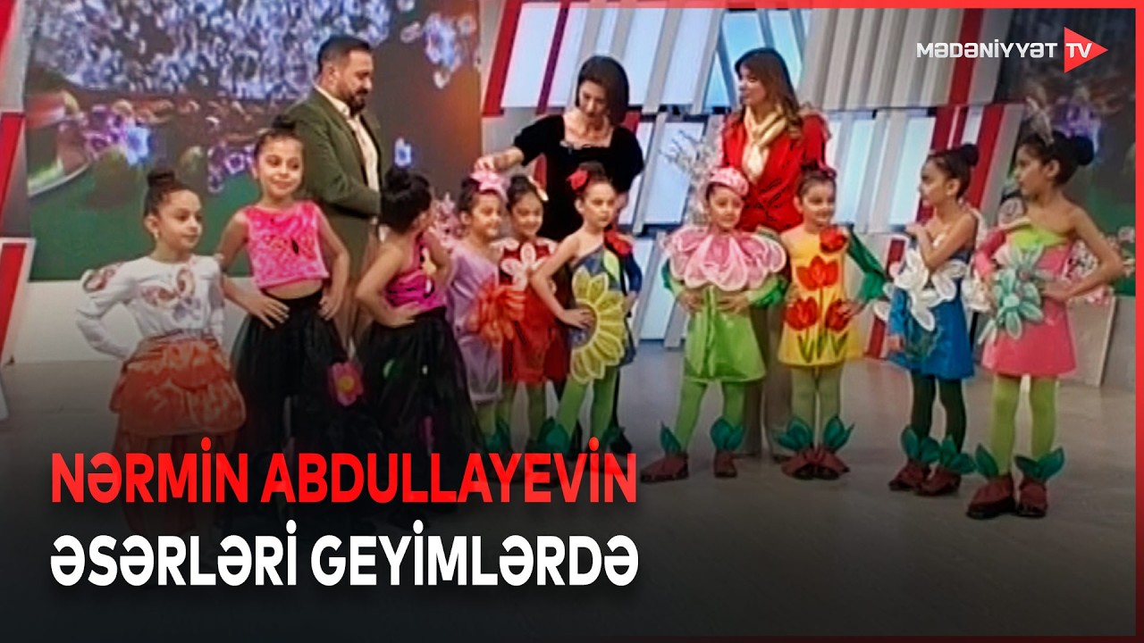 Rəssam Nərmin Abdullayevanın əsərləri  geyim üzərində yeni həyat qazanır