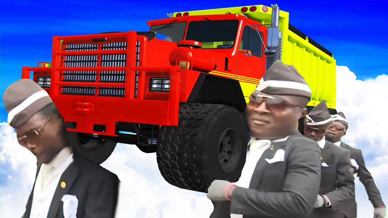 COFFIN DANCE FUNERAL MEME COVER #27 - BeamNG Drive