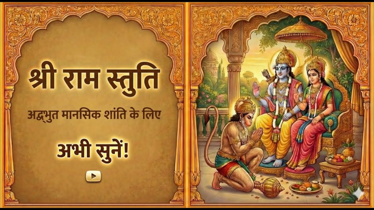 Ram Mantra for Inner Peace | Best for Meditation/Peace | Daily morning prayers