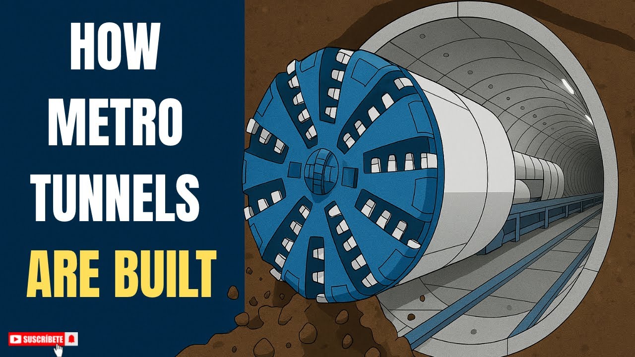 How Metro Tunnels Are Built 🛠️ | TBM Explained | Underground Engineering Marvel 🚇
