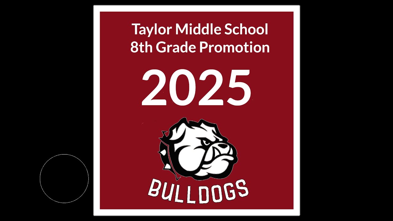 Taylor Middle School Promotion Ceremony, May 30, 2025