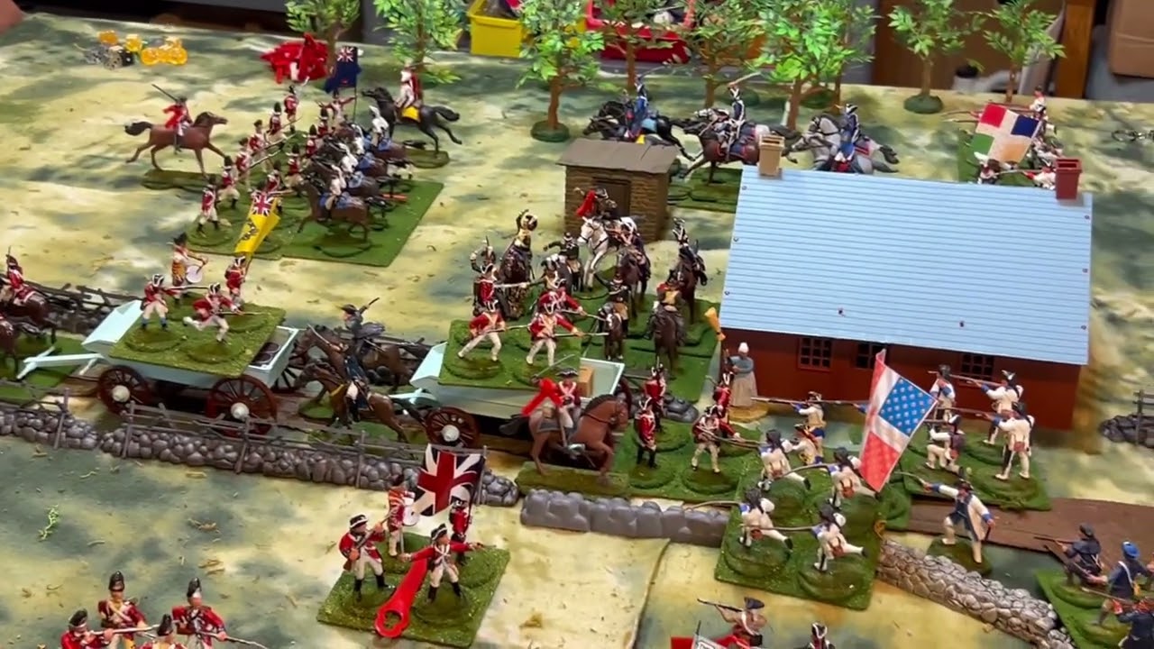 Battle of the Hook turns 5-6 the epic conclusion Donald Featherstone rules !