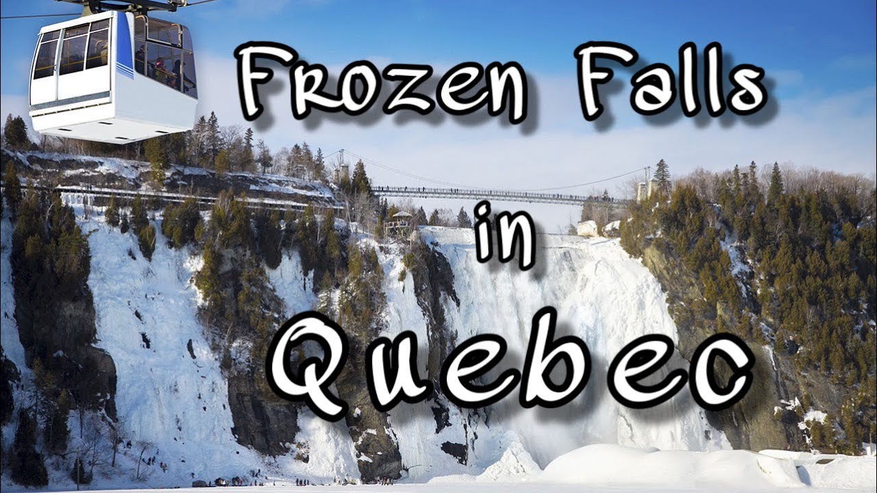 Montmorency Falls | Frozen Falls in Quebec | Travel Vlog
