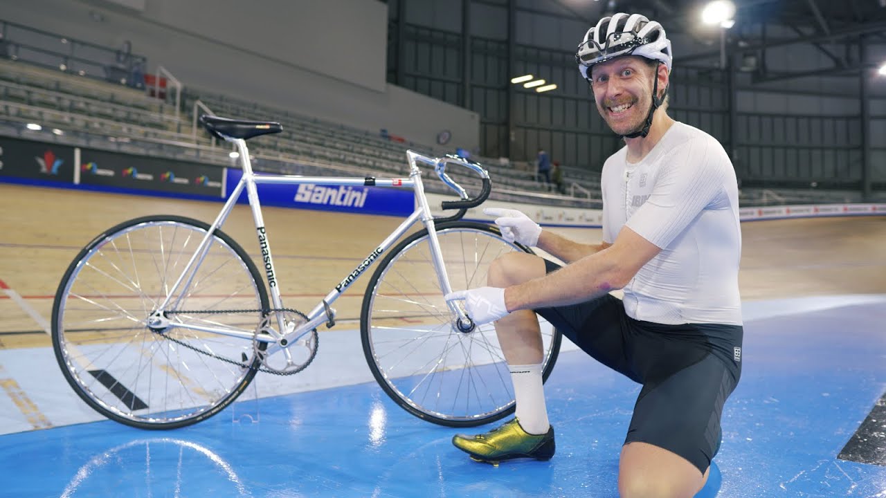 Я участвовал в гонках на настоящем японском велосипеде Panasonic Keirin!