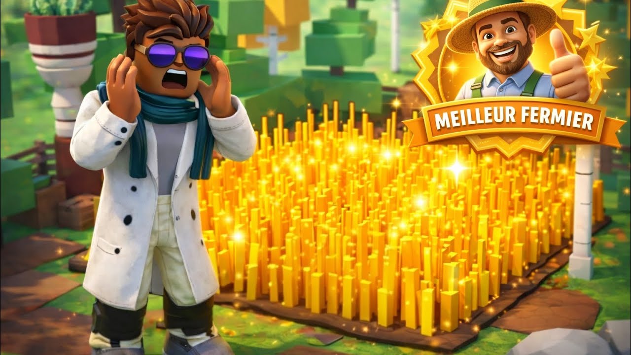 Je devien le meilleur agriculteur de tout roblox