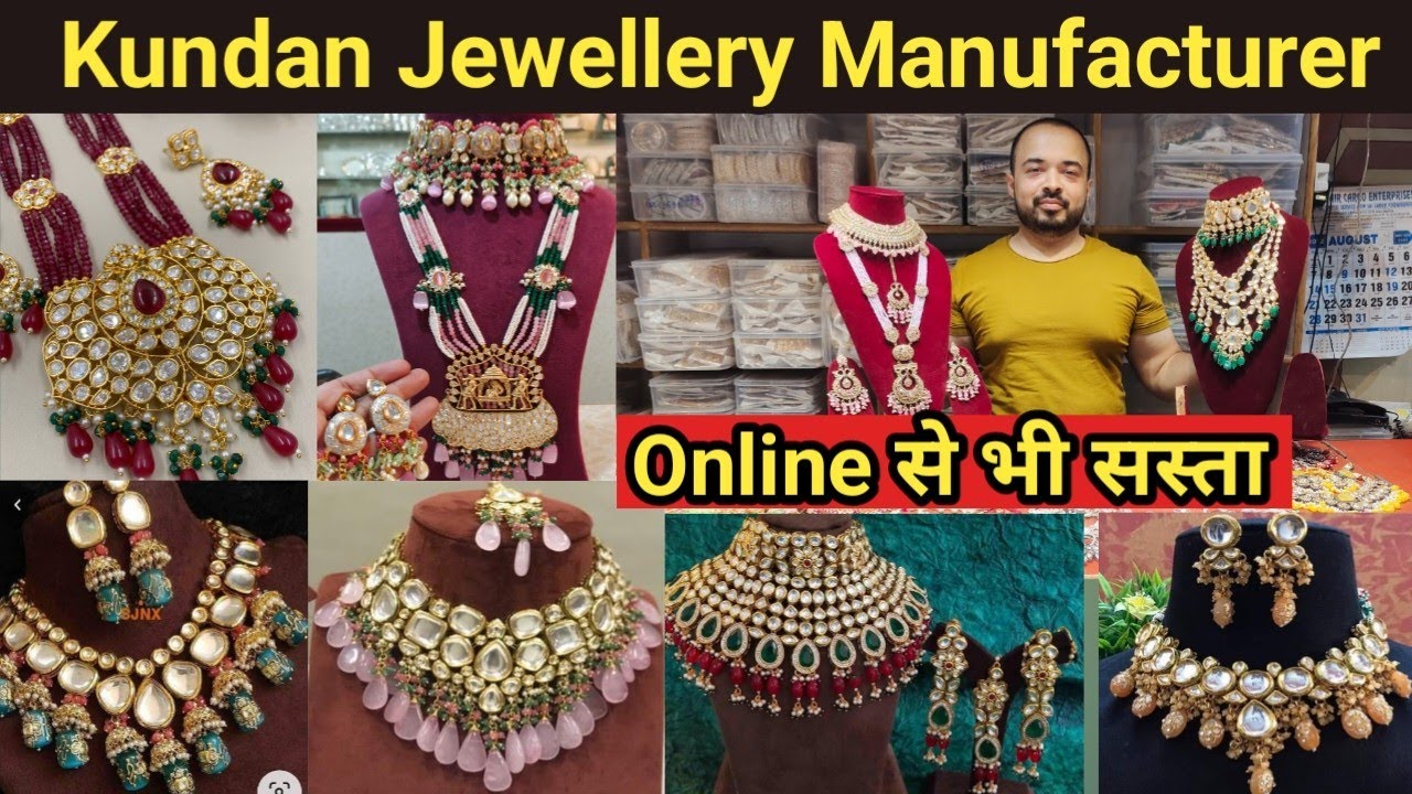Best Premium Jewellery Wholesale Market in Delhi Sadar Bazar | Latest Bridal Jewellery Collection