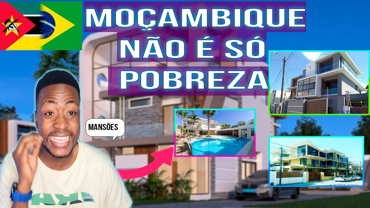 Como sao as casas de pessoas ricas em Moçambique. 