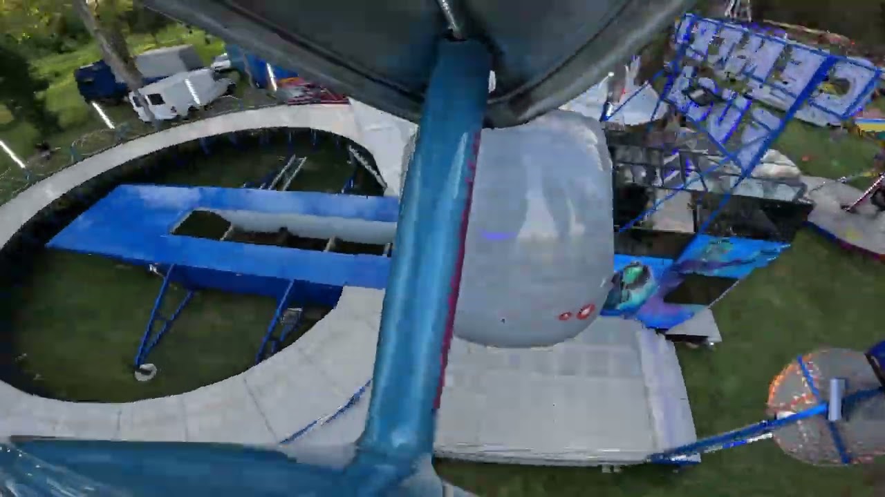 Libochovická Svatovavřinecká pouť 2024 -ATRAKCE CENTRIFUGA ZA JÍZDY (ATTRACTION) CENTURY (ON-RIDE)