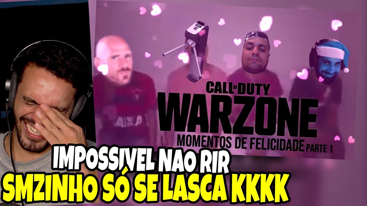 react smzinho momentos de felicidade cod warzone