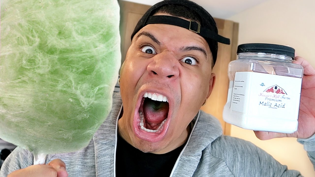 DIY GIANT SOUREST COTTON CANDY EVER!!