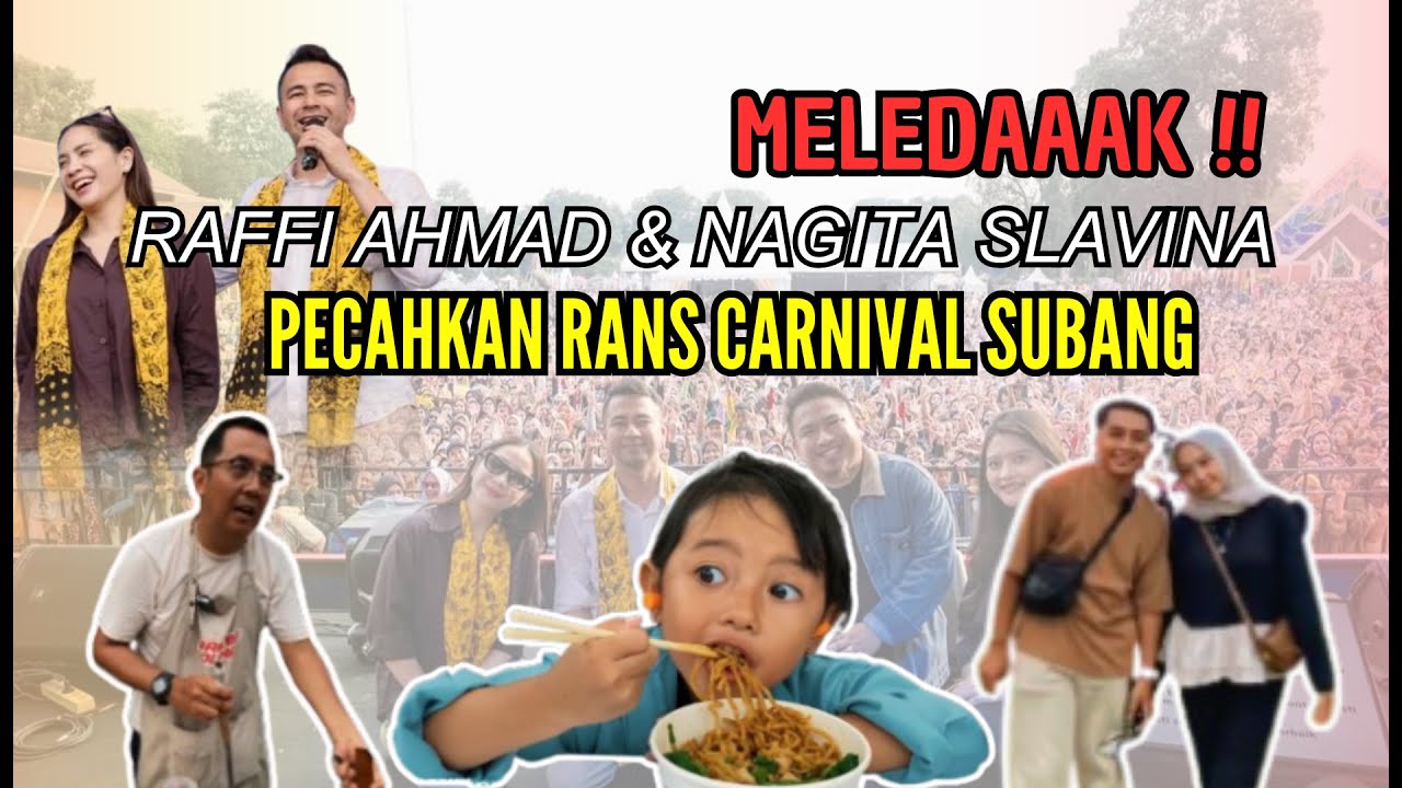 KULINERANS DI RANS CARNIVAL,SERU ABIS |VLOG1 #vlog #gaskeun #raffiahmad #kuliner 
