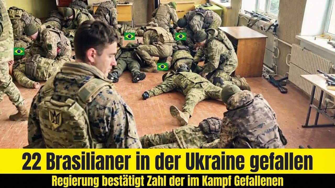 Brasilianer riskieren für 25.000 R$ in der Ukraine ihr Leben – das steckt dahinter