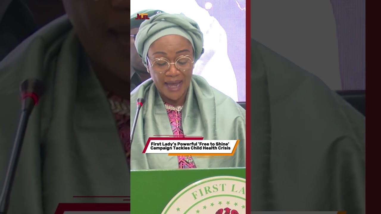 First Lady&rsquo;s Powerful 'Free to Shine' Campaign Tackles Child Health Crisis