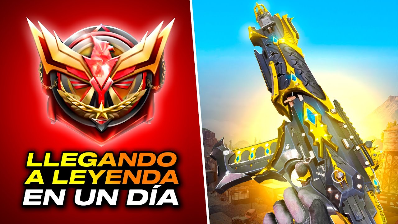 Llegando a Leyenda en 1 DIA + mis mejores clases | COD mobile