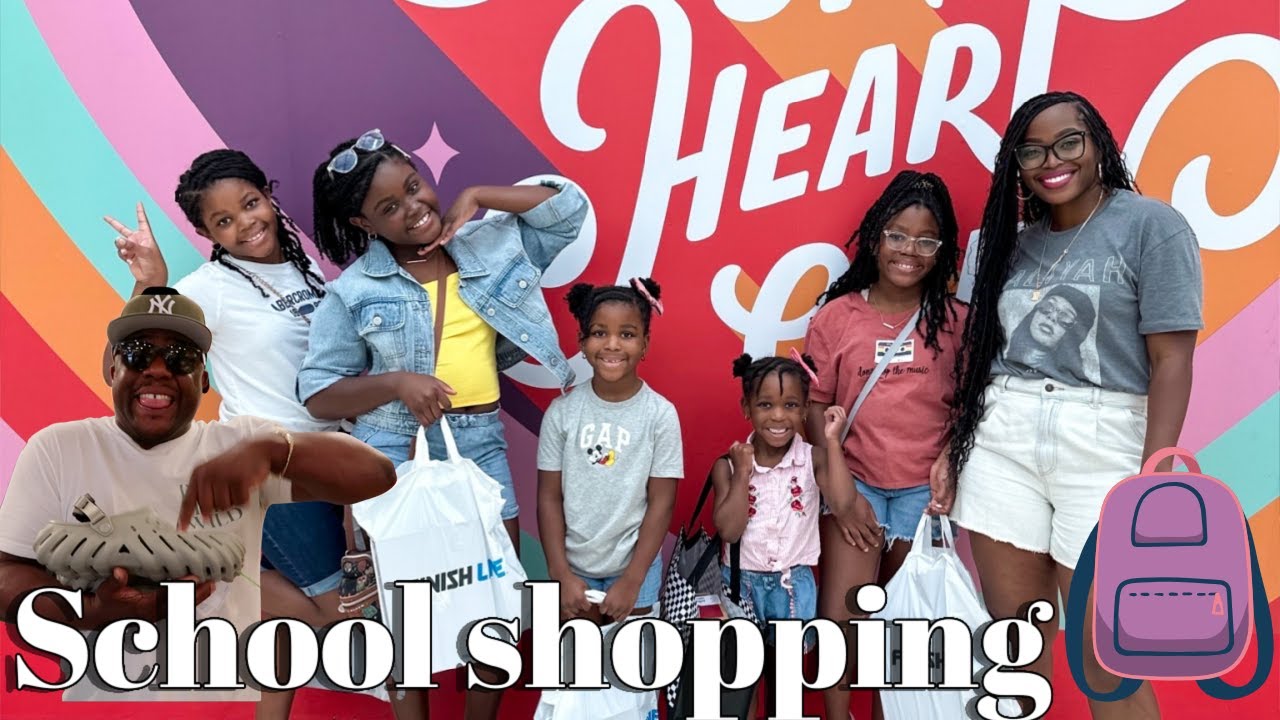 School Shopping with the Doves 🎀👟🎒📚