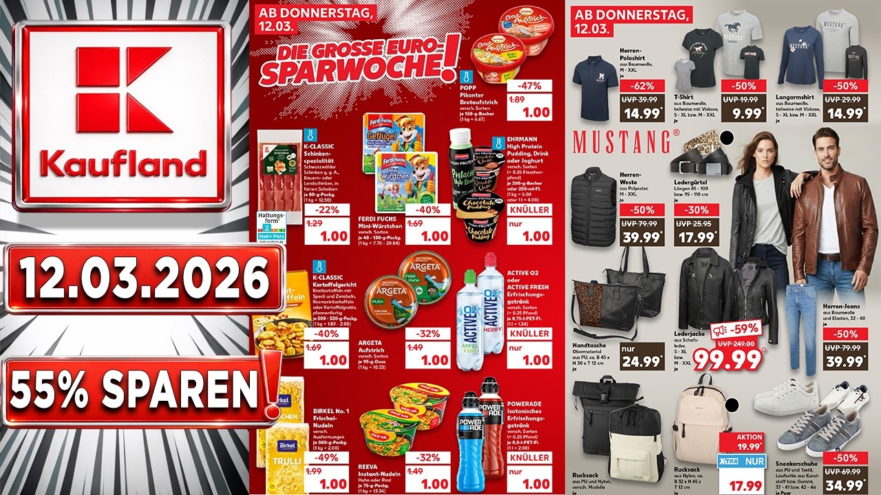 KAUFLAND Werbung Prospekt | G&uuml;ltig von 12.03.2026