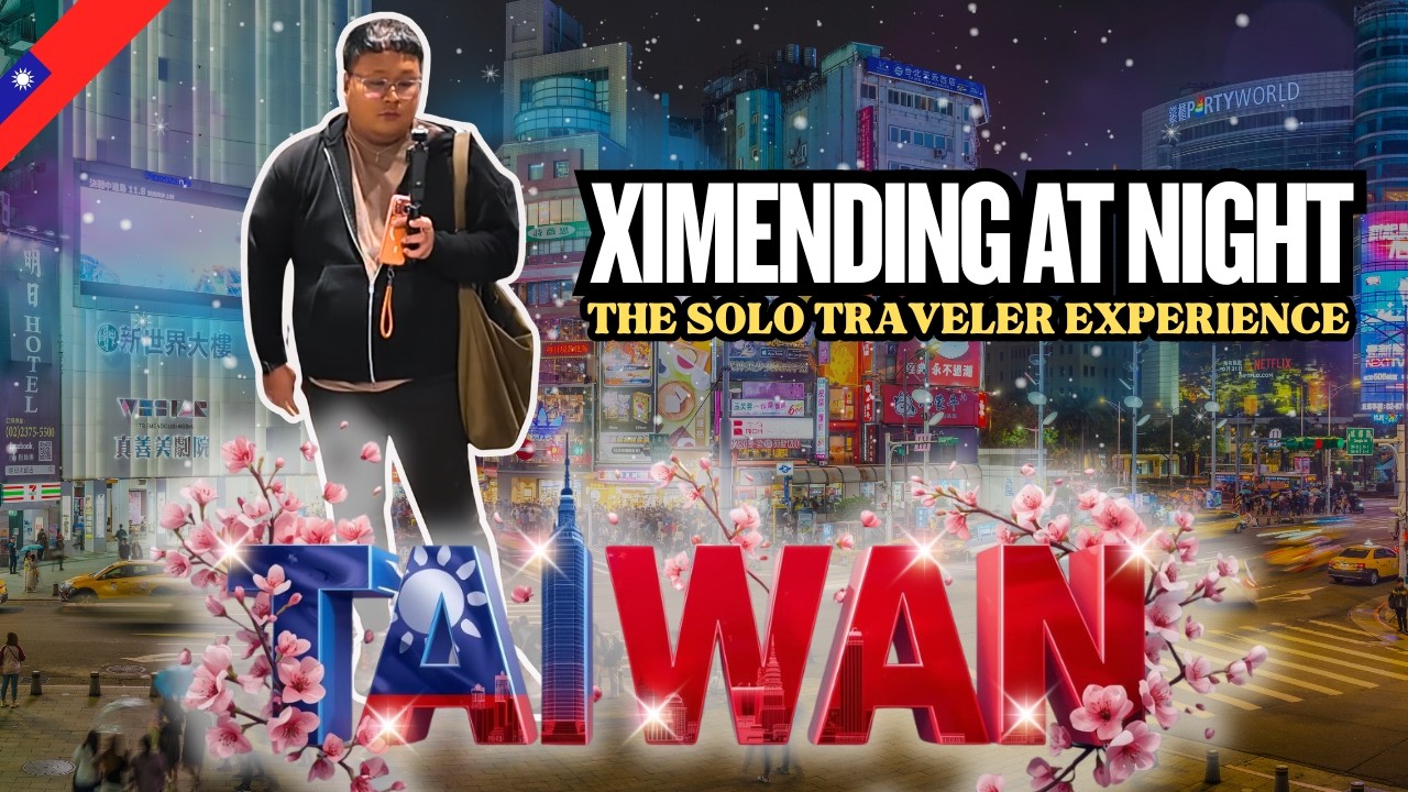 🇹🇼 Taiwan | Exploring Ximending at Night | EP 2