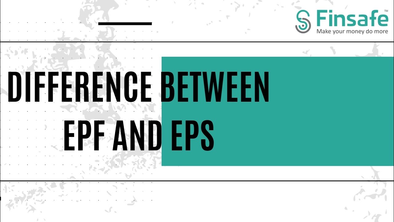 Difference between EPF and EPS #eps #epf #pension #youtube
