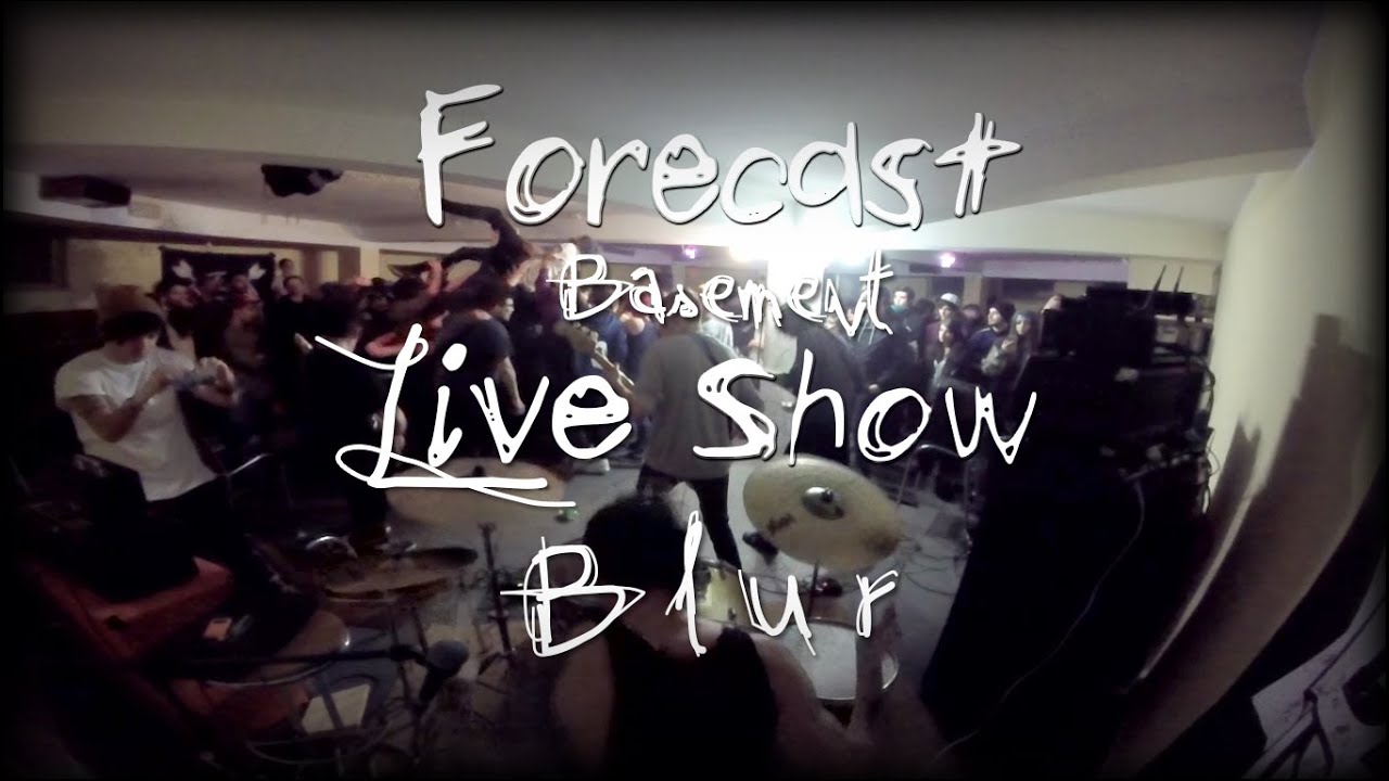 Forecast - Blur (LIVE) La Rotonda Basement Show, ROME 17/01/15