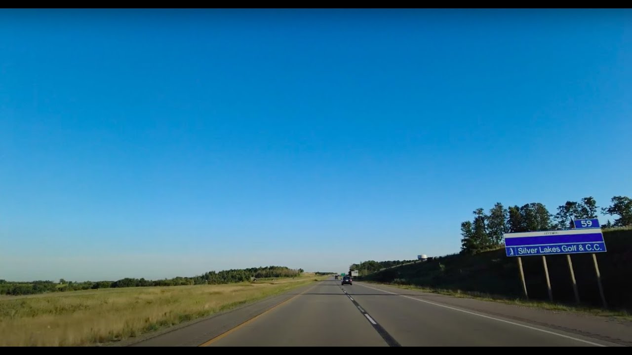 4K Driving to Richmond Hill on the highway Ontario Candada