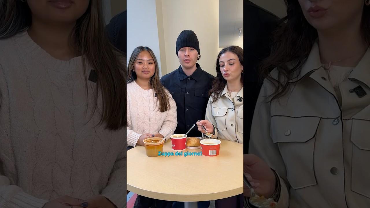Cheapest SOUP Challenge 🍜  #FoodChallenge #Soup #WinterVibes #SnackIdeas #Budget #StreetCents