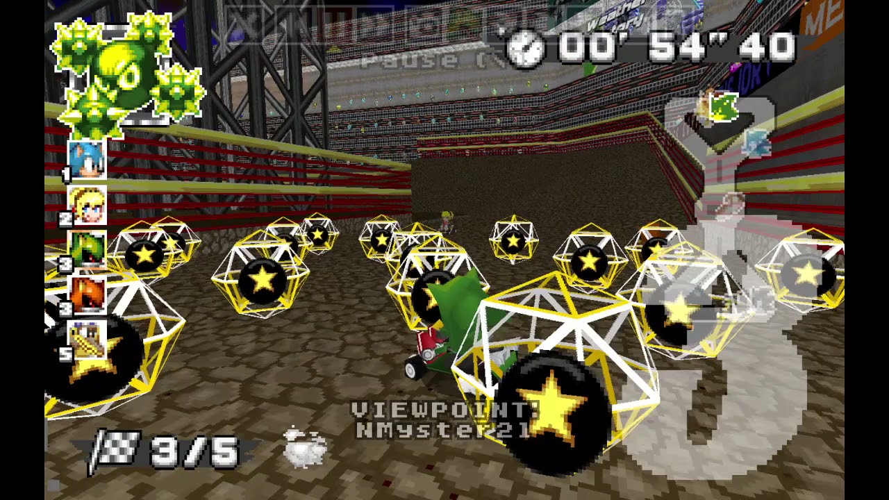 crazy eights is completely fair and good. (SRB2Kart)