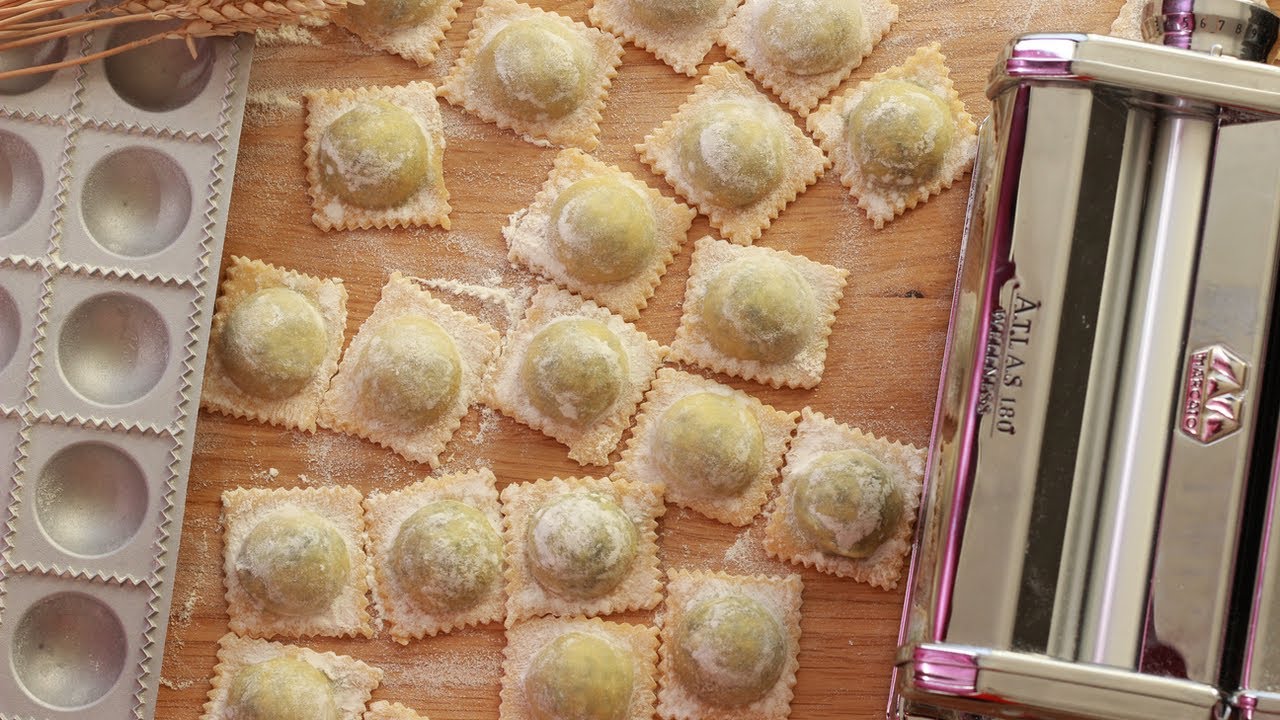 RAVIOLI - video recept za raviole