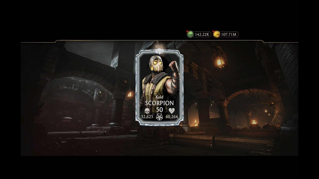 MK Mobile: The Krypt Gateway {Khaotic} Challenge {Kold Scorpion Was Acquired}