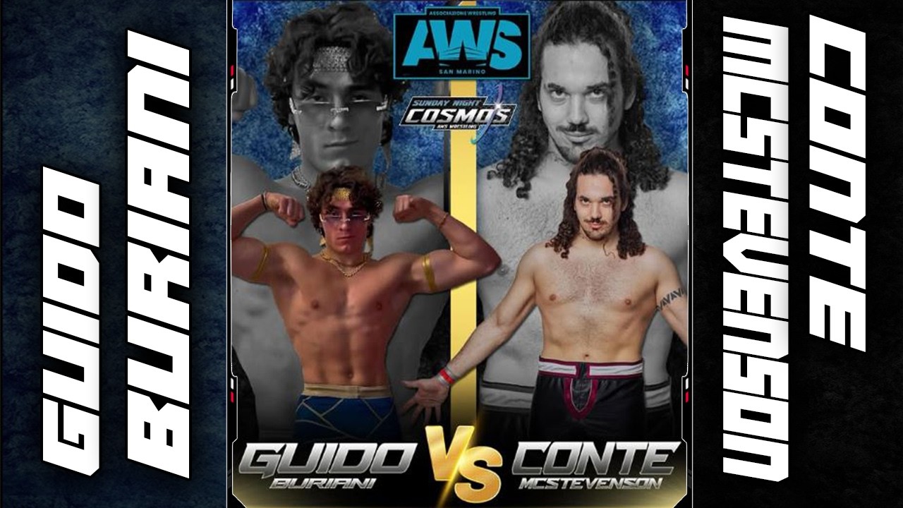 Conte McStevenson VS Guido Buriani - AWS WRESTLING