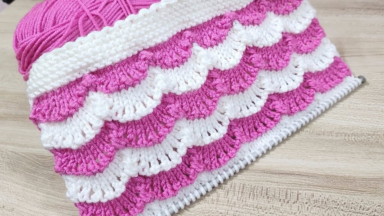 two colour knitting design/ two colour knitting pattern/ baby sweater design