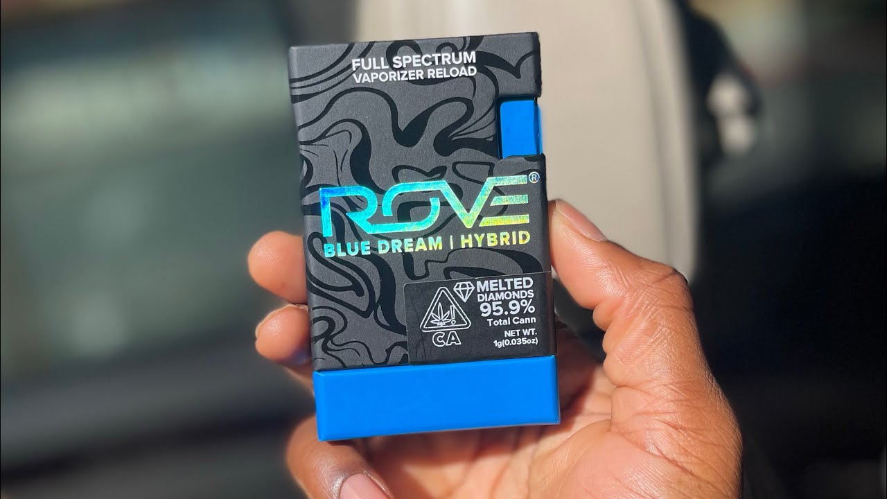 ROVE&rsquo;S  reload pod BLUE DREAM review!!!