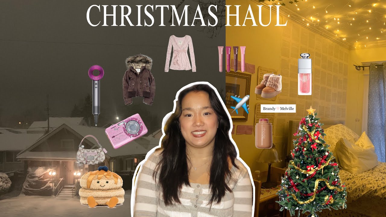 2025 Christmas haul + NYC haul 