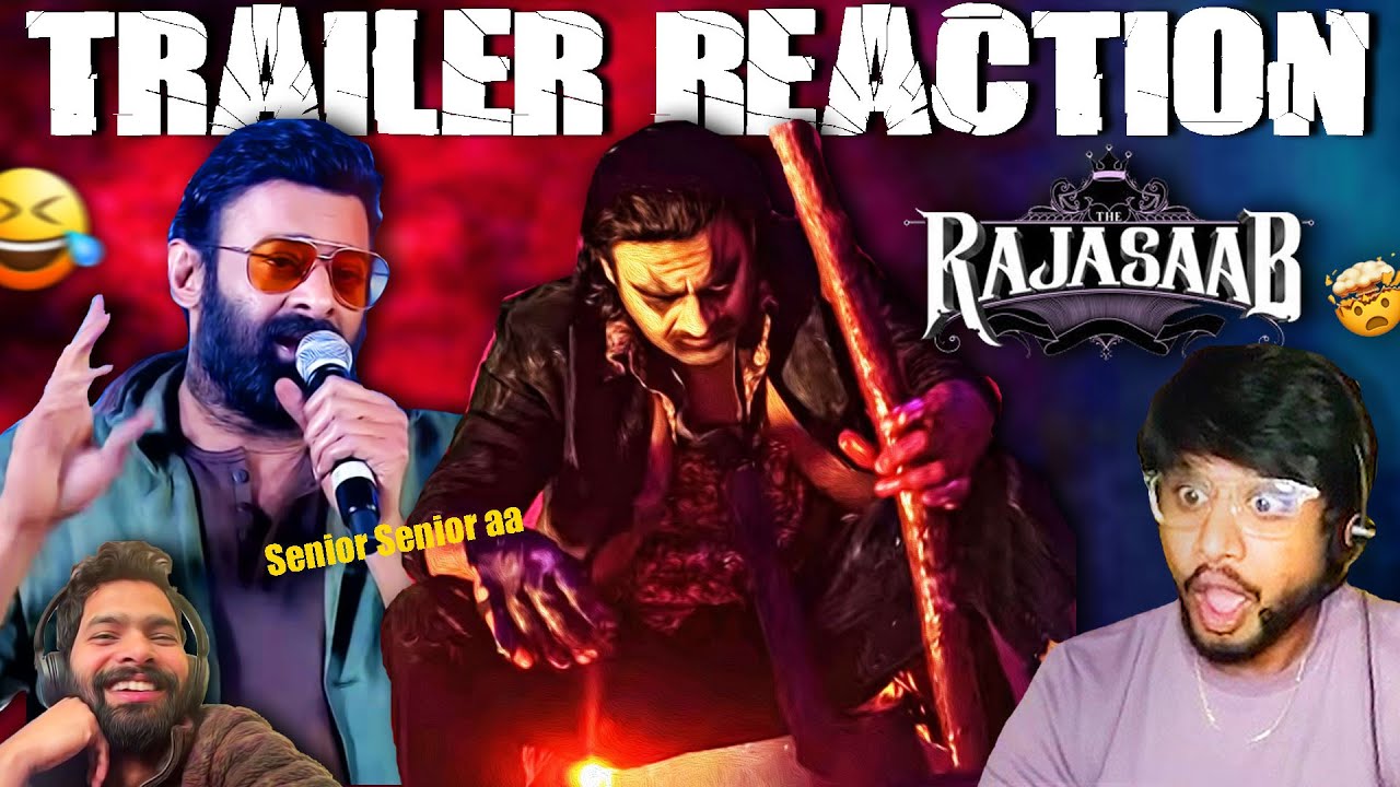 Reacted to RajaSaab Trailer 2.0 & Prabhas Speech MUST WATCH🔥  | Prabhas