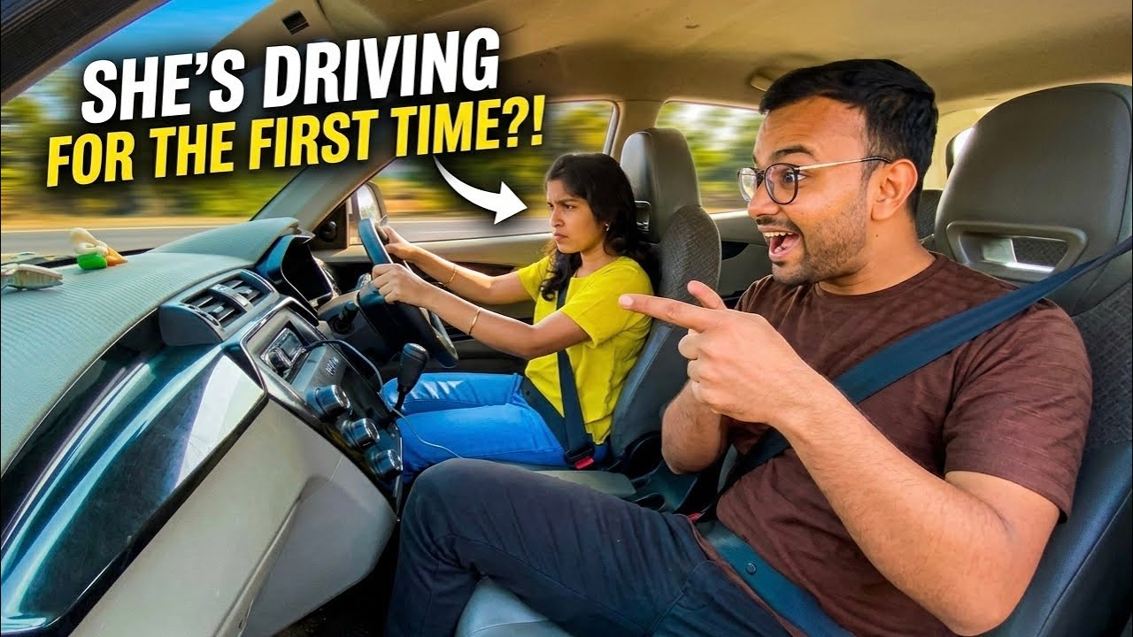 Meri Biwi Aur Uski Driving😧Bhagwan Bachaye 
