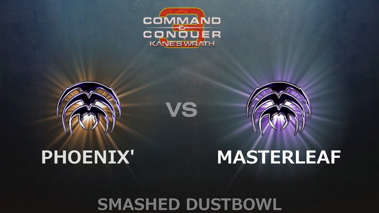 C&C3: Kane's Wrath 1v1 - Phoenix' (S) vs. Masterleaf (S)