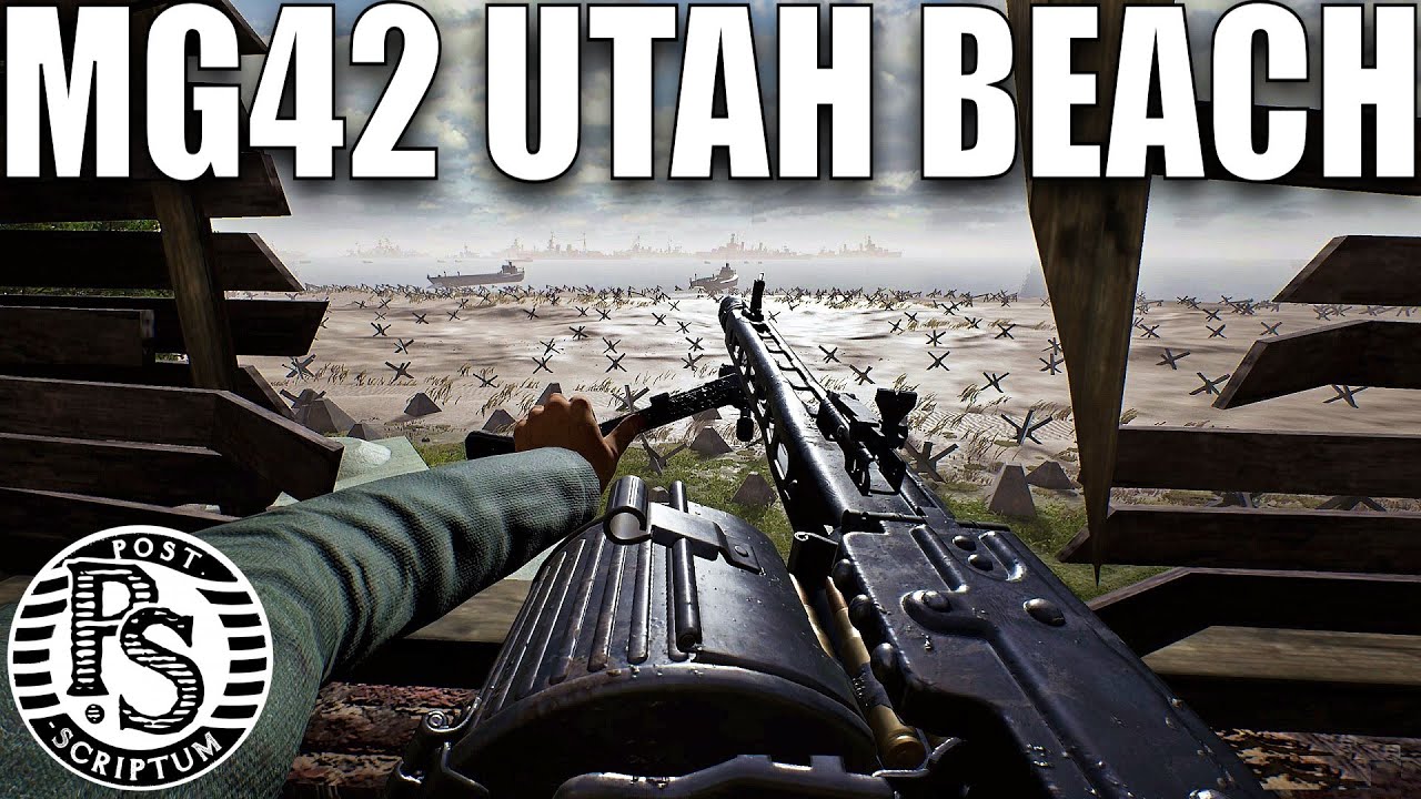 Post Scriptum Utah Beach Defense with MG42