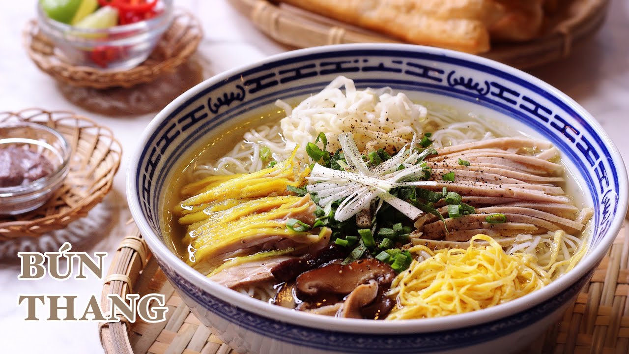 Bún Thang - Công Thức Nước Lèo Ngon Như Tiệm Kinh Doanh - Món Ngon Hà Nội