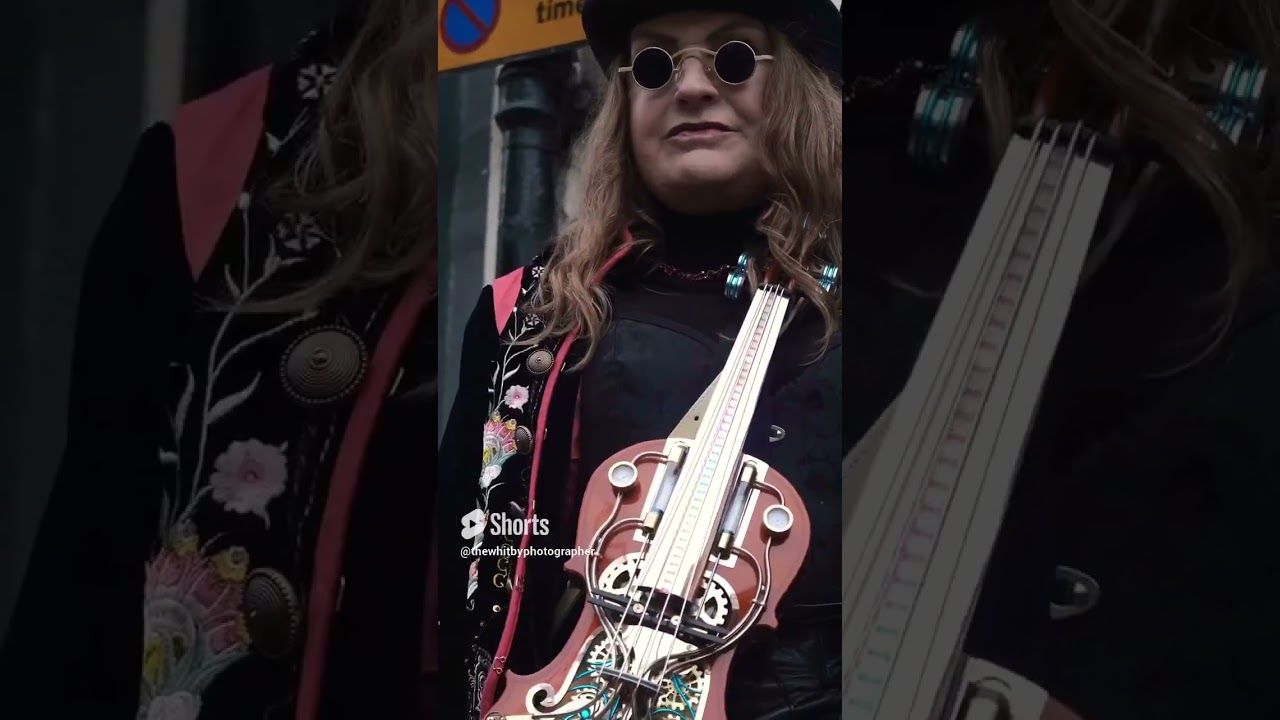 Amazing Steampunks At Whitby Goth Weekend 2023 #whitbygothweekend #steampunk #music #goth #yorkshire