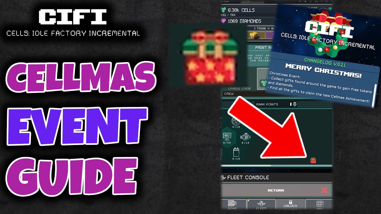 All 24 Presents locations for Christmas / Cellmas event// CIFI Beginners Guide