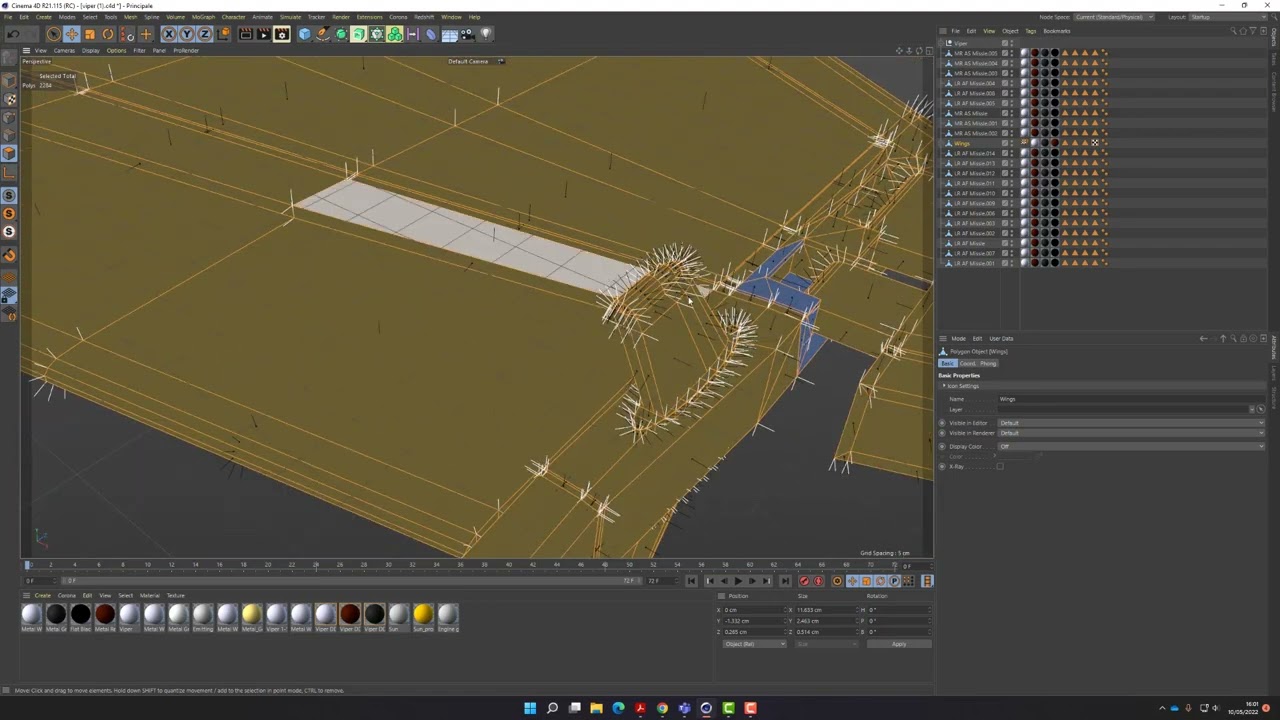 TUTORIAL C4D - 01 Modellazione Avanzata