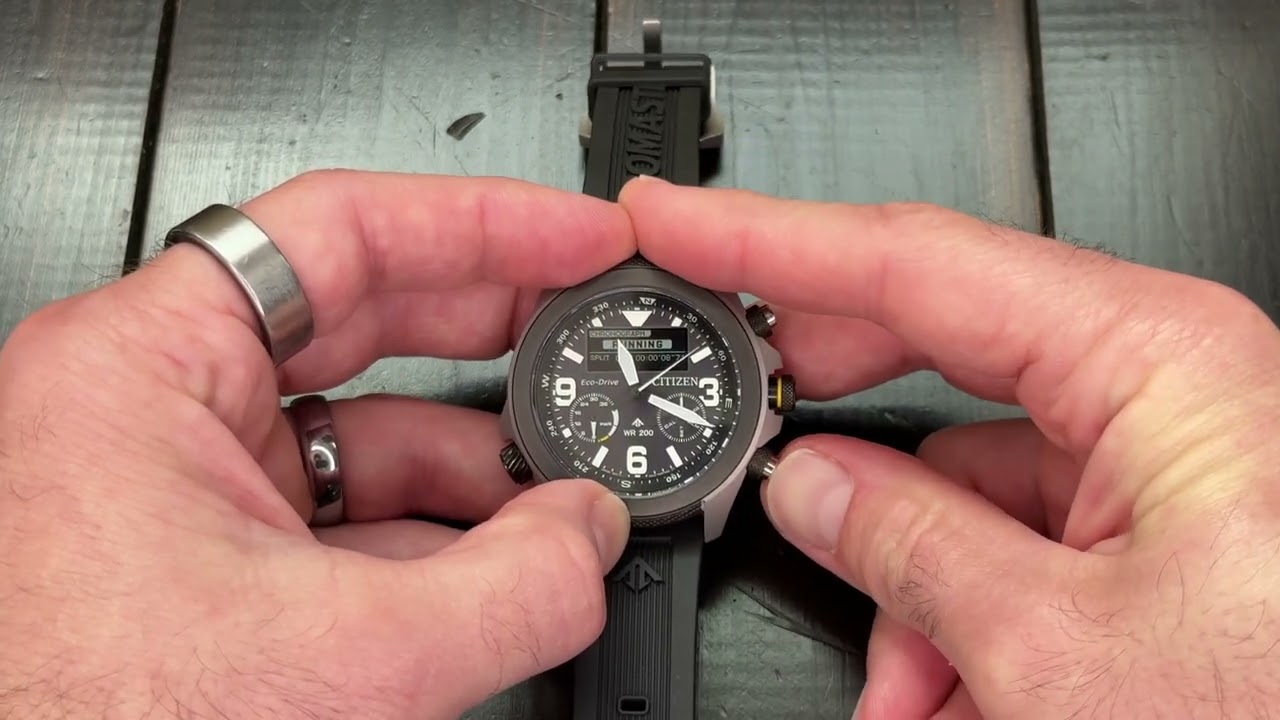 Citizen Promaster Land U822: прохождение и обзор
