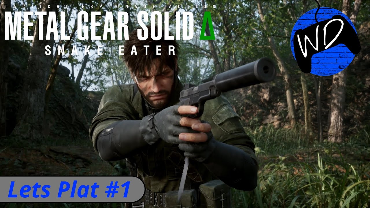 Jungle Sneaking | Lets Plat #1 Metal Gear Solid Δ: Snake Eater