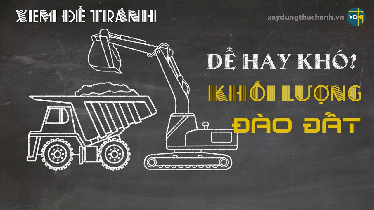 Những lưu ý quan trọng khi bóc khối lượng đào đất, taluy đào đất | XDTH | Xây Dựng Thực Hành | #38