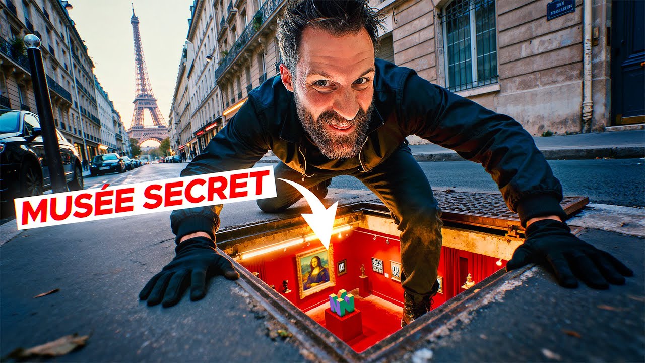 LE PLUS GRAND MUSÉE ILLÉGAL SOUS PARIS !
