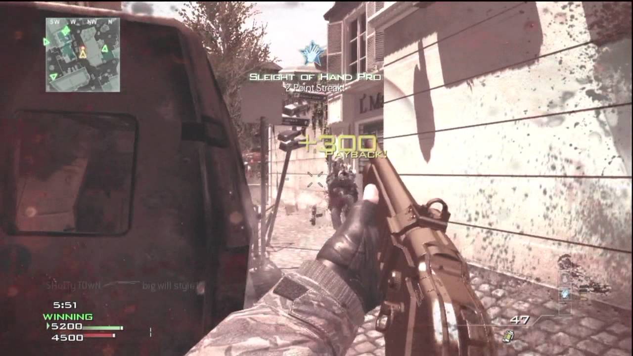 Model 1887 EPIC FAIL - MW3 : Takes 4 hits to kill PRE PATCH 1.08