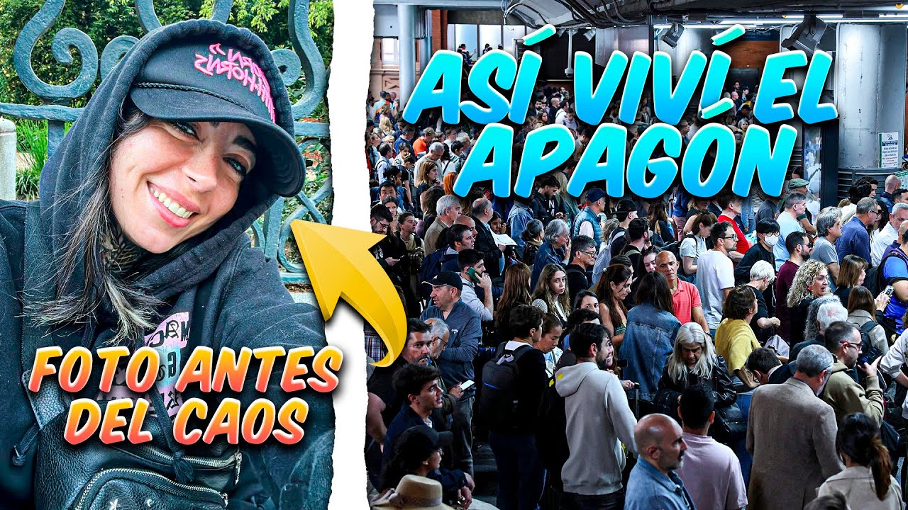 &iexcl;AS&Iacute; VIV&Iacute; EL GRAN APAG&Oacute;N EN EL CENTRO DE MADRID! ⚡