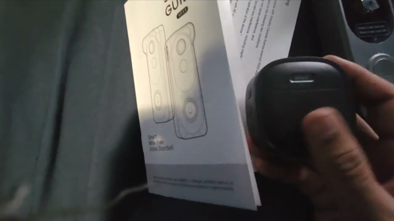 Bell J4S doorbell camera unboxing and configuration