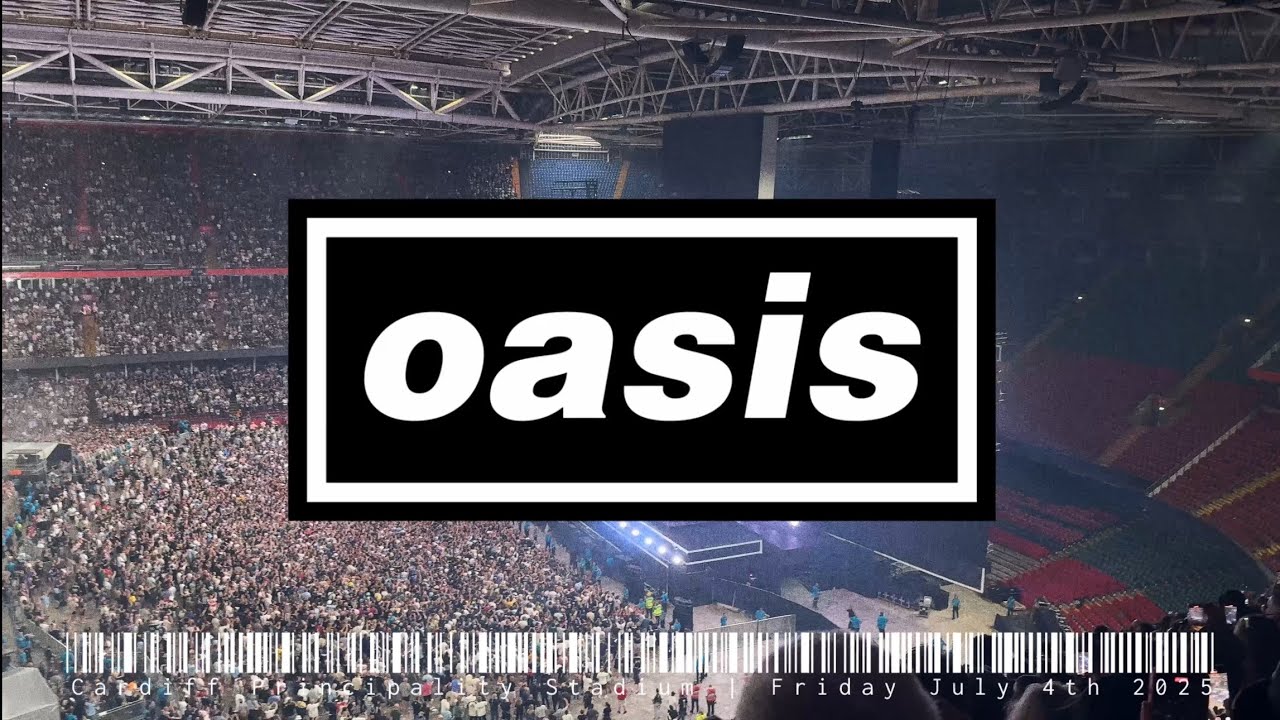 Oasis Live ‘25 | Cardiff Night 1 | Opening 3 Songs & Encore 1080p